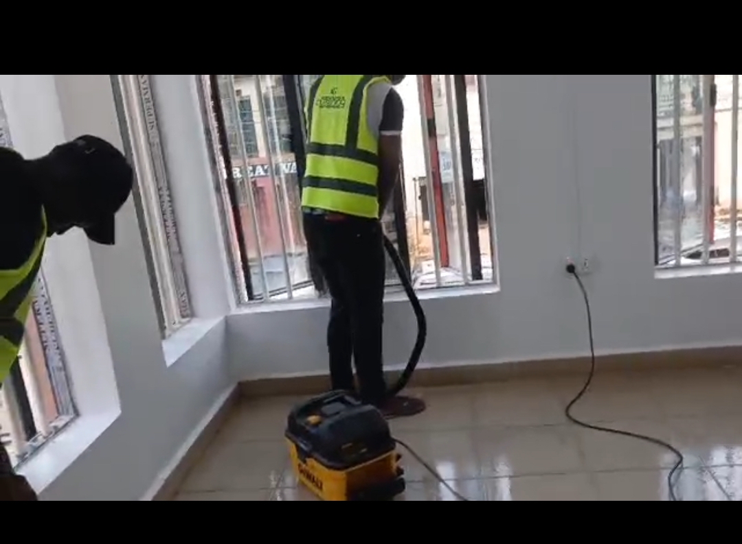 Post-construction cleaning project 7